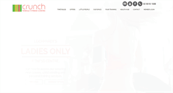 Desktop Screenshot of crunchfitness.com.au